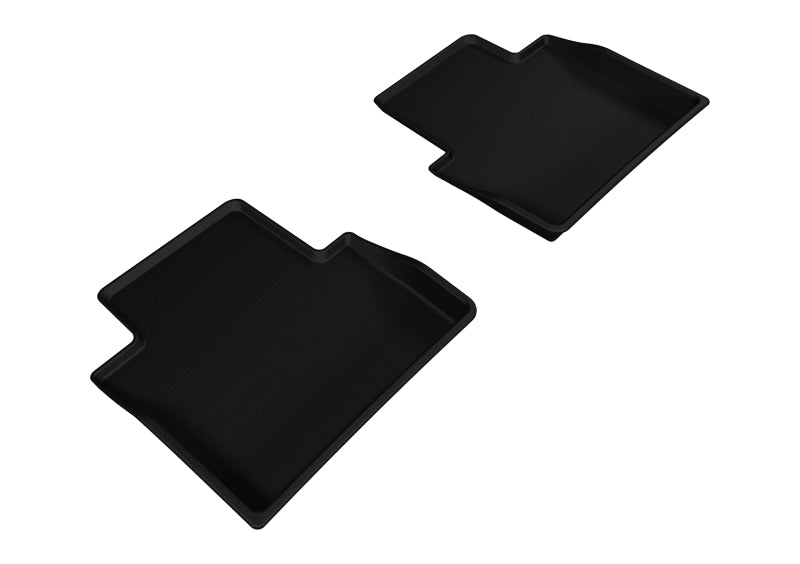 3D MAXpider 2015-2017 Chrysler 200 Kagu 2nd Row Floormats - Black L1CY00321509