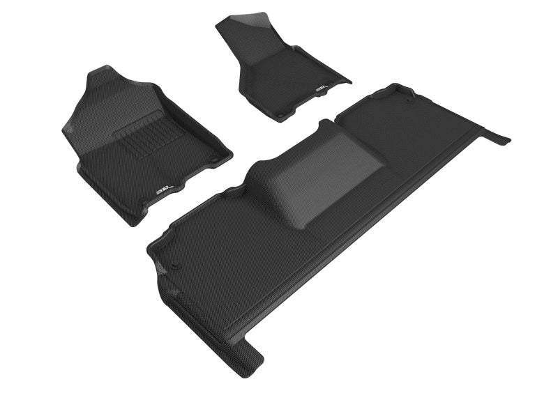 3D MAXpider 19-24 Dodge Ram 2500 Mega Cab Kagu Black R1 R2 L1DG03201509