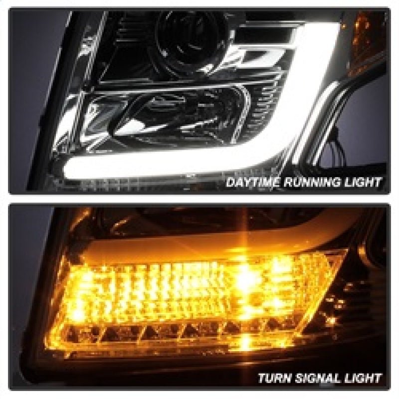 Spyder Chevy Tahoe / Suburban 2015 -2016 Projector Headlights - DRL LED - Chrome PRO-YD-CTA15-DRL-C 5082534