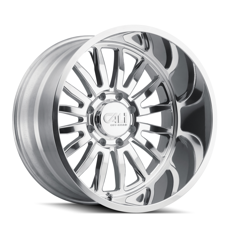 Cali Off-Road 9110 Summit 22x12 / 8x170 BP / -51mm Offset / 125.2mm Hub Polished Wheel 9110-22270P