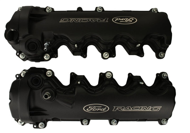 FR SPORT Ford 4.6L 3-Valve V/C Black Powder Coated w/Logo FRDM6582-FR3VBLK - View 4