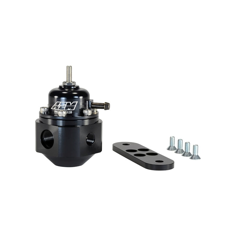 AEM Universal Black Adjustable Fuel Pressure Regulator