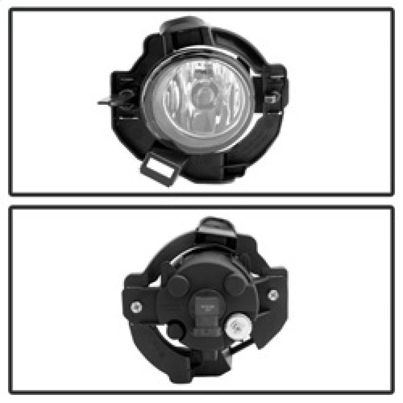 Spyder Nissan Rogue 2008-2013 OEM Fog Lights W/Cover and Switch Clear FL-NRO07-C 9031625