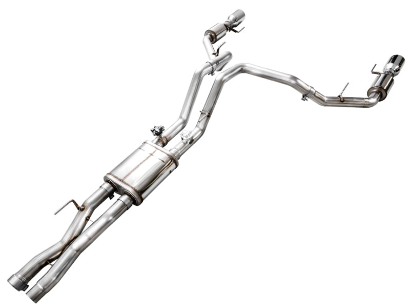 AWE Tuning AWE Gen 3 Raptor R SwitchPath Exhaust  - Chrome Silver Tips 3025-32852