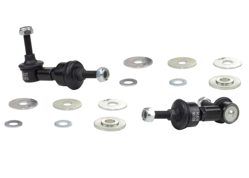 FR SPORT Whiteline Sway Bar Link Kit Heavy Duty Adj Steel Ball Nissan 240SX 1989-1998 - View 4