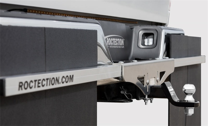 Access Rockstar Roctection Universal (Fits Most P/Us & SUVs) 80in. Wide Hitch Mounted Mud Flaps C100001
