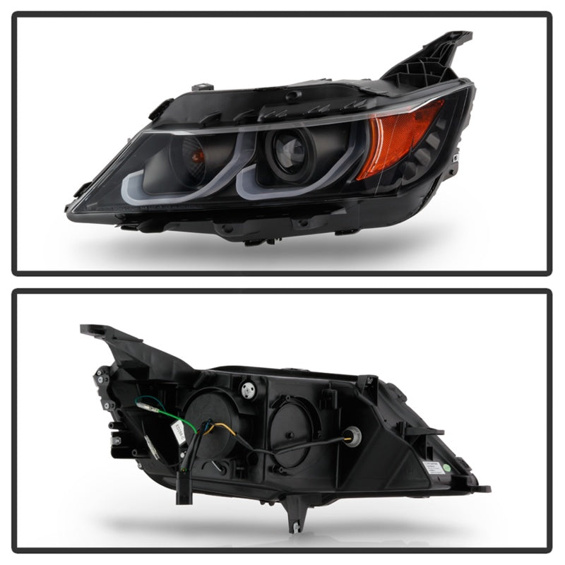 FR SPORT Spyder 14-19 Chevrolet Impala Proj Headlights Low Beam/High Beam H9 Inc - Black...