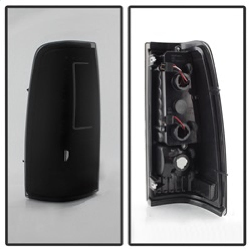 SPYDER xTune 99-02 Chevy Silverado 1500/2500/3500 V2 LED Tail Lights - Black Smoke (ALT-ON-CS99-G2-LED-BSM) 9038471
