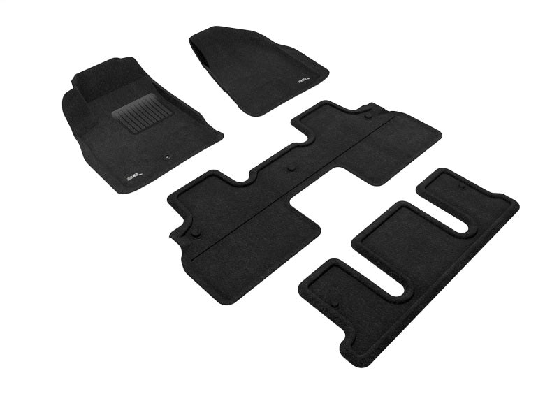 3D MAXpider 08-17 Buick Enclave With Bucket 2nd Row Elegant Black R1 R2 R3 L1BC02304709