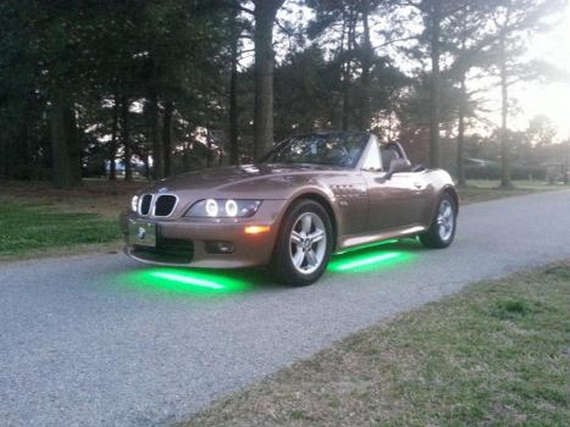 FR SPORT Spyder BMW Z4 03-08 Projector Headlights Xenon/HID Model Only - LED Halo Black...