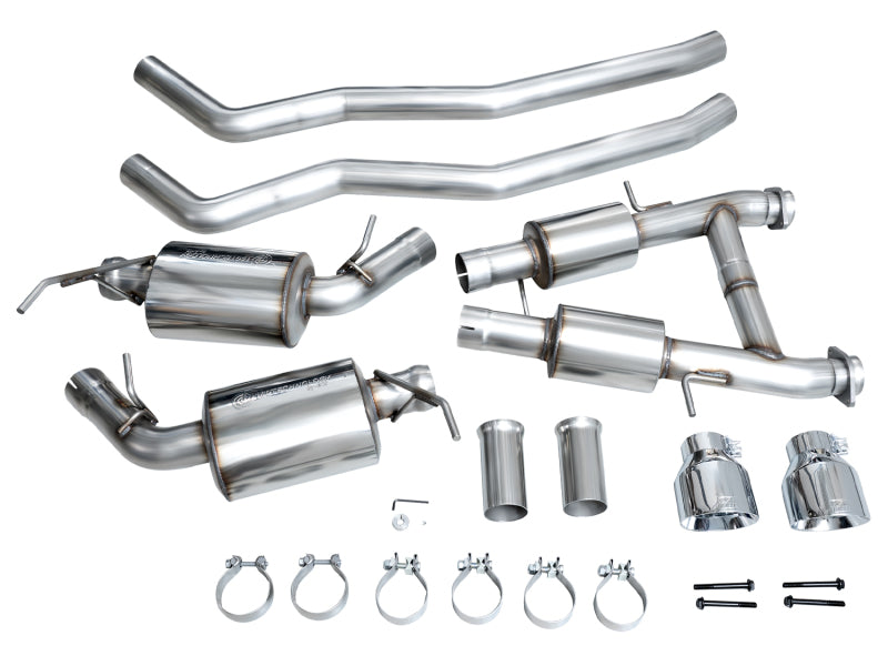 AWE Tuning 11-24 Dodge Durango 5.7L Touring Edition Exhaust w/ Chrome Silver Tips 3015-32575