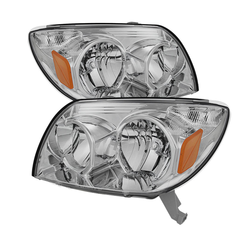 SPYDER Xtune Toyota 4Runner 03-05 Crystal Headlights Chrome HD-JH-T4R03-AM-C 9023576