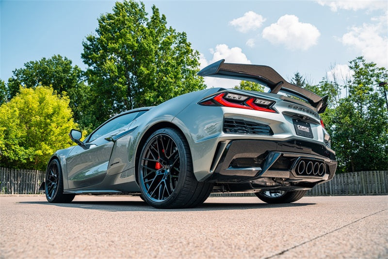 CORSA Performance Corsa 2023 Chevrolet Corvette C8 Z06 3in Valved Cat-Back Exhaust Muffler System (Re-Uses Stock Tips) 21111