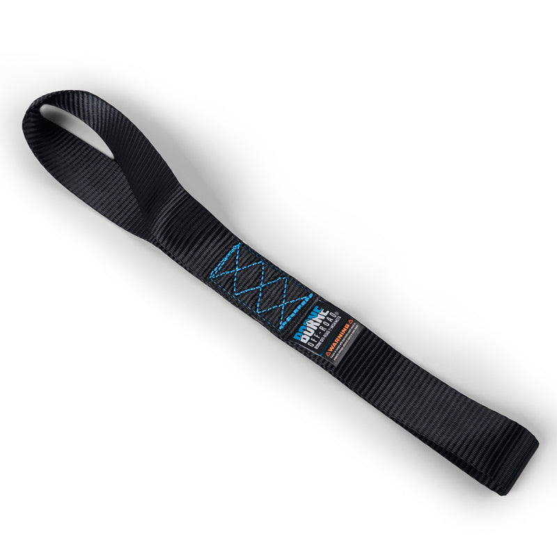 Borne Off-Road Soft Loop Tie-Down Straps (4-Pack) Black BNRTC-SLP-4BK