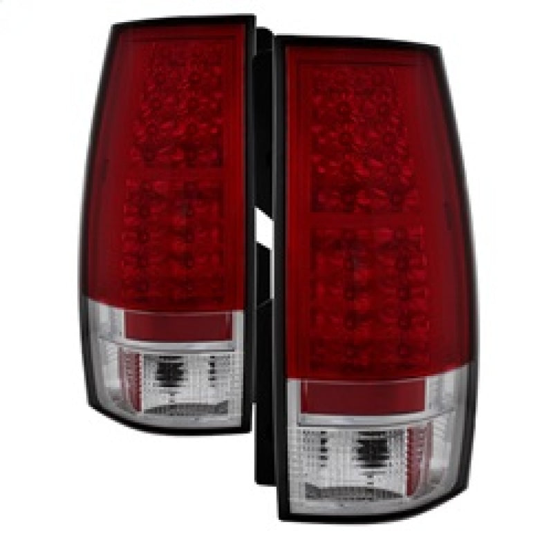 FR SPORT Spyder Chevy Suburban/GMC Yukon/Yukon Denali 07-14 LED Tail Lights Red Clear...