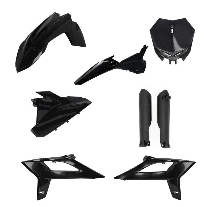 Acerbis 20-23 Beta RX300/450 Full Plastic Kit - Black 2936280001