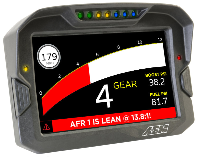 AEM Electronics Digital Dash, CD-7G, Carbon Housing, GPS, CAN Bus, Kit