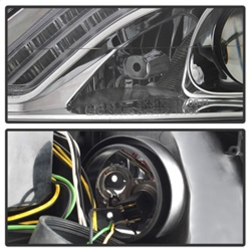 FR SPORT Spyder Mercedes W221 S Class 07-09 Headlights - HID Model Only - Chrome...