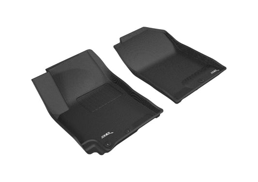 FR SPORT 3D MAXpider 2018-2020 Kia Rio/Rio 5-Door Kagu 1st Row Floormat - Black L1KA04311509