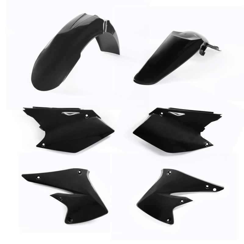 Acerbis 04-05 Kawasaki KX250F Plastic Kit - Black 2041110001