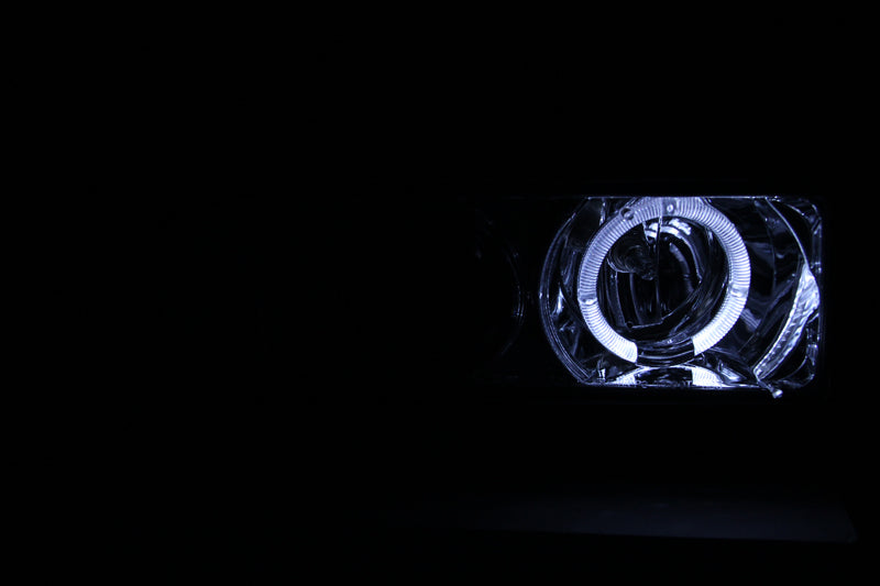 Anzo 1998-2005 Chevrolet S-10 Projector Headlights w/ Halo Chrome