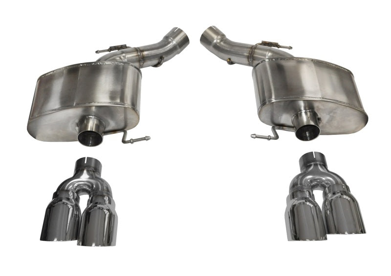 Corsa 12-13 BMW M5 F10 Polished Sport Axle-Back Exhaust 14934