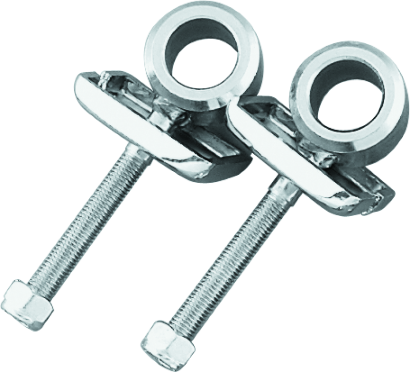Bikers Choice Chrome Axle Adjusters 490006