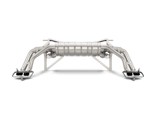 FR SPORT Akrapovic 16-17 Audi R8 5.2 FSI Coupe/Spyder Slip-On Line (Titanium) w/ Carbon Titanium...