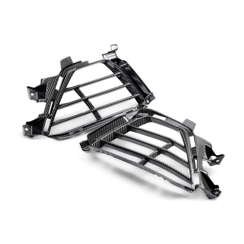 Anderson Composites 22-24 Cadillac CT5 Black Wing Type-OE Carbon Fiber Lower Grille ac-lv22ct5bw