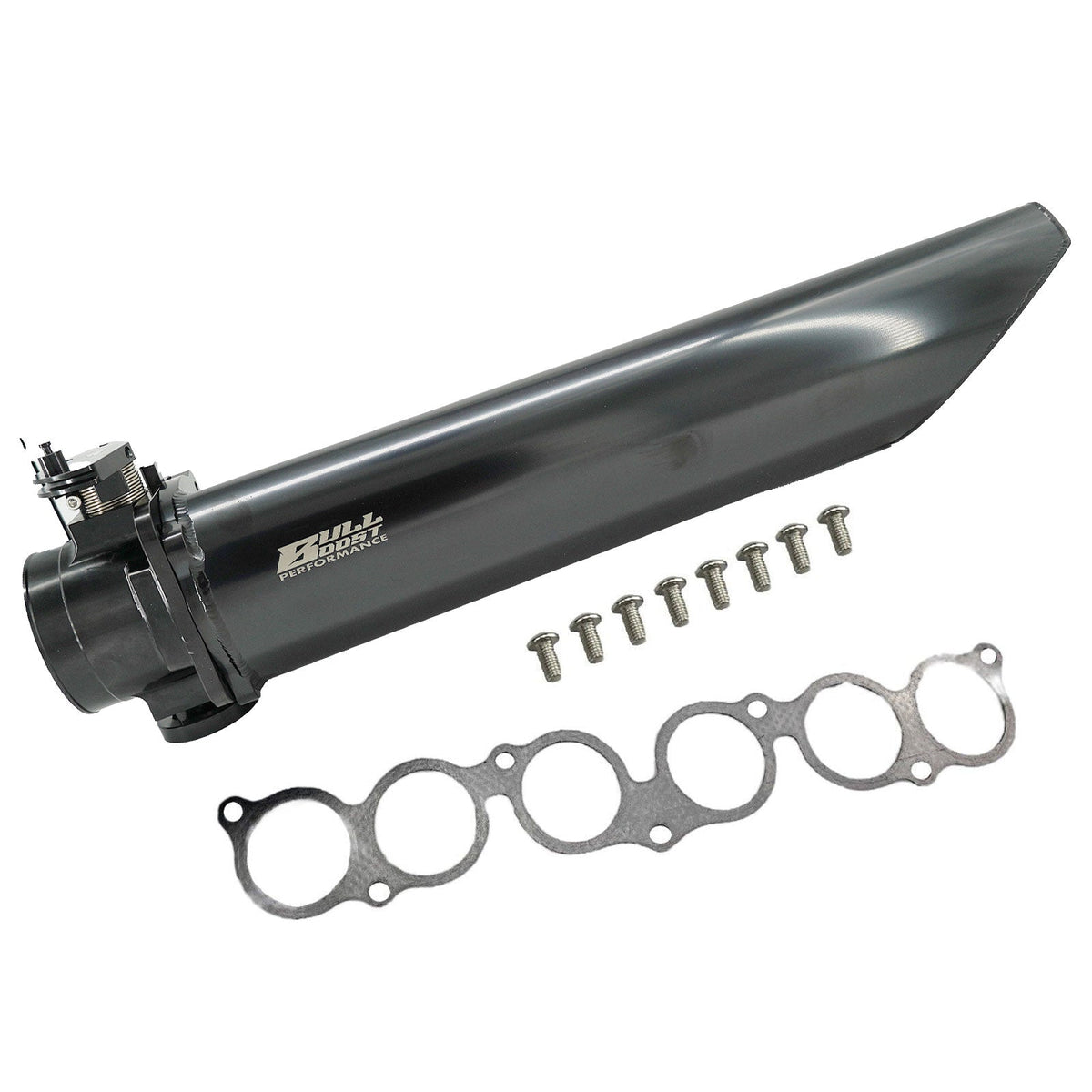 Bull Boost Performance Billet Forward Facing Intake Manifold 90mm Throttle Body for 2JZGE 2JZ-GE...