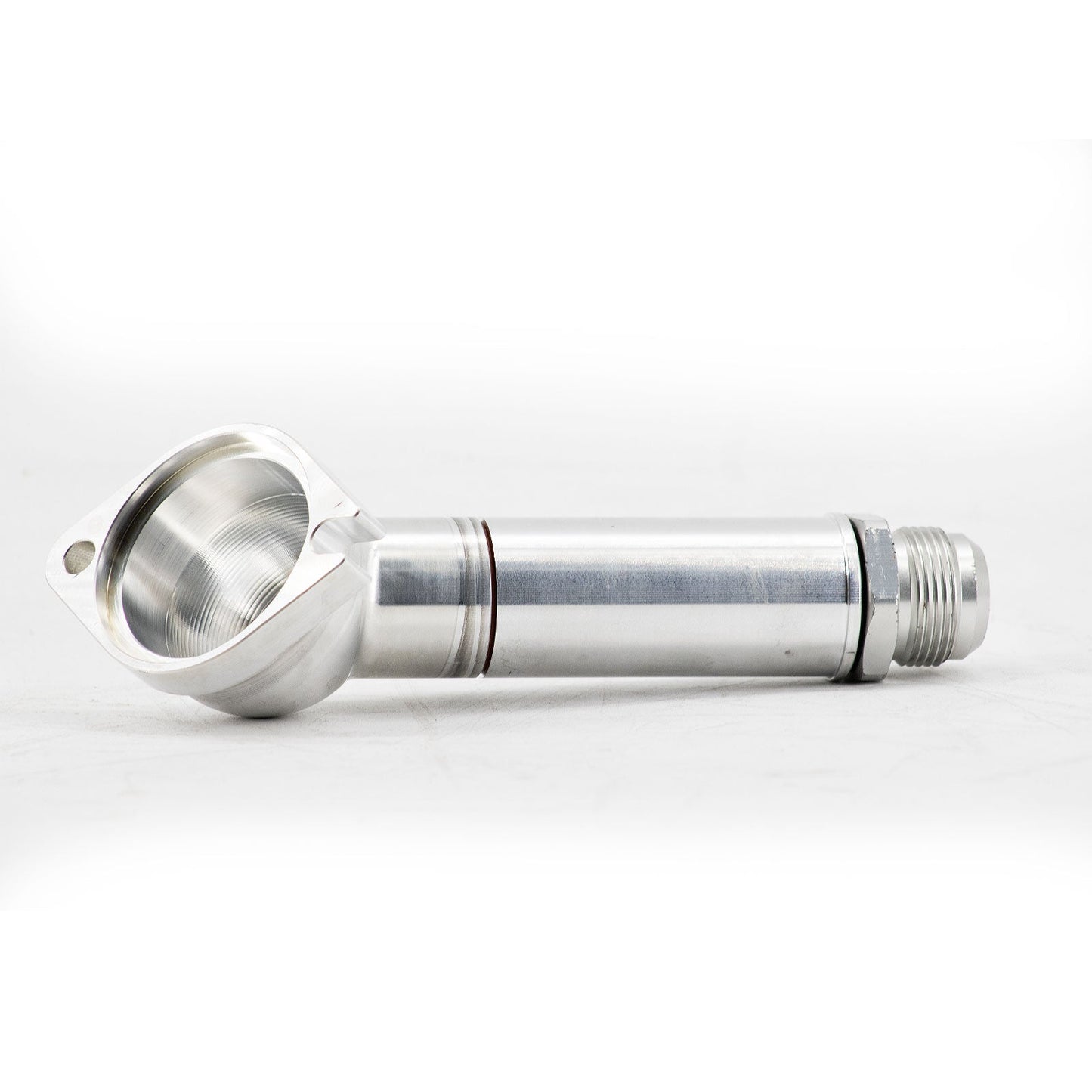 1JZ 2JZ Billet Rotated Lower Water Neck For Supra IS300 Soarer Chaser Aristo