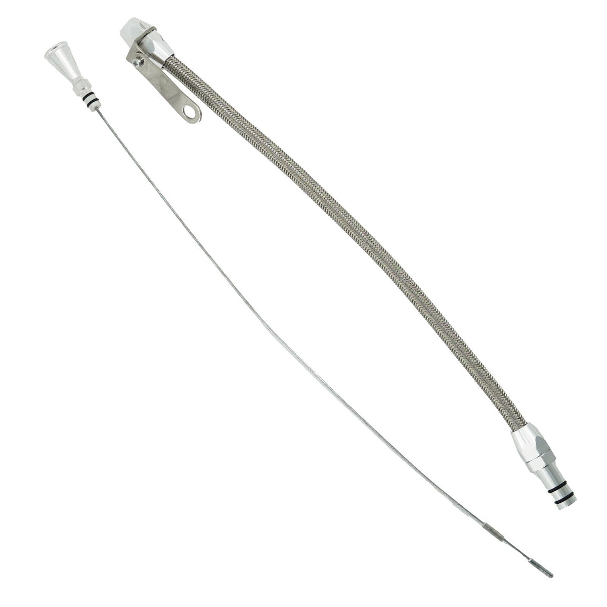 STRATEC SYSTEMS Billet JZ 1J 2J Braided Transmission Fluid Dipstick 1JZ 2JZ Supra Lexus GS SC ES 300