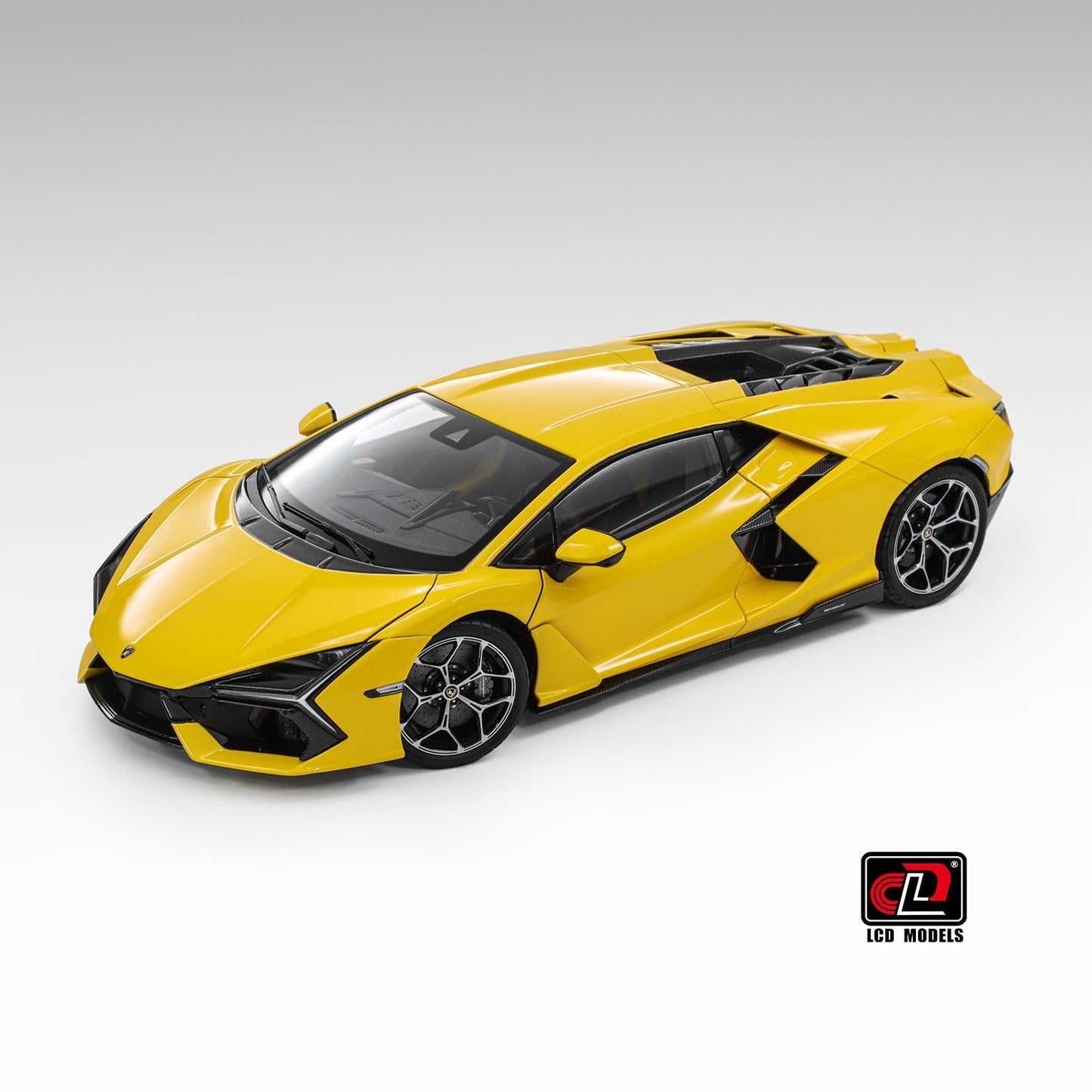 LCD 2024 Lamborghini Revuelto Yellow 1:18