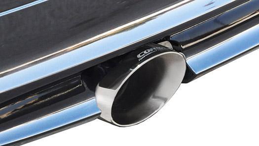 Corsa [OPEN BOX] 3.5 IN Cat-Back Single 4.0 IN Tips (14861) Sport Sound Level | 2007-2012 BMW 335i E90 E91 E92