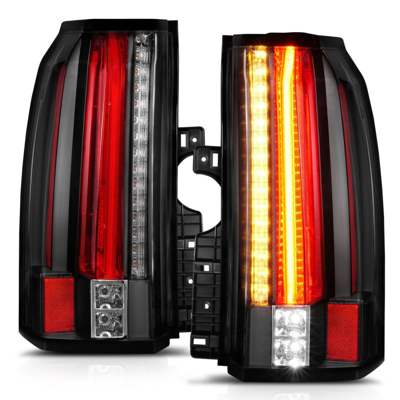 Anzo GMC Yukon / XL / Denali 15-18 L.E.D Tail Lights Black