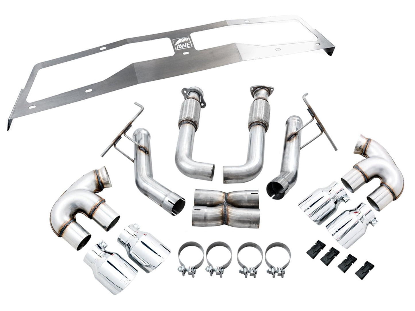 AWE Exhaust Suite for the Chevrolet C8 Corvette Stingray & E-Ray