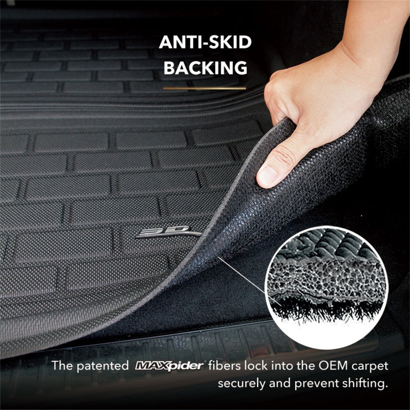 3D MAXpider 2006-2011 BMW 3 Series Kagu Cargo Liner - Black M1BM0061309