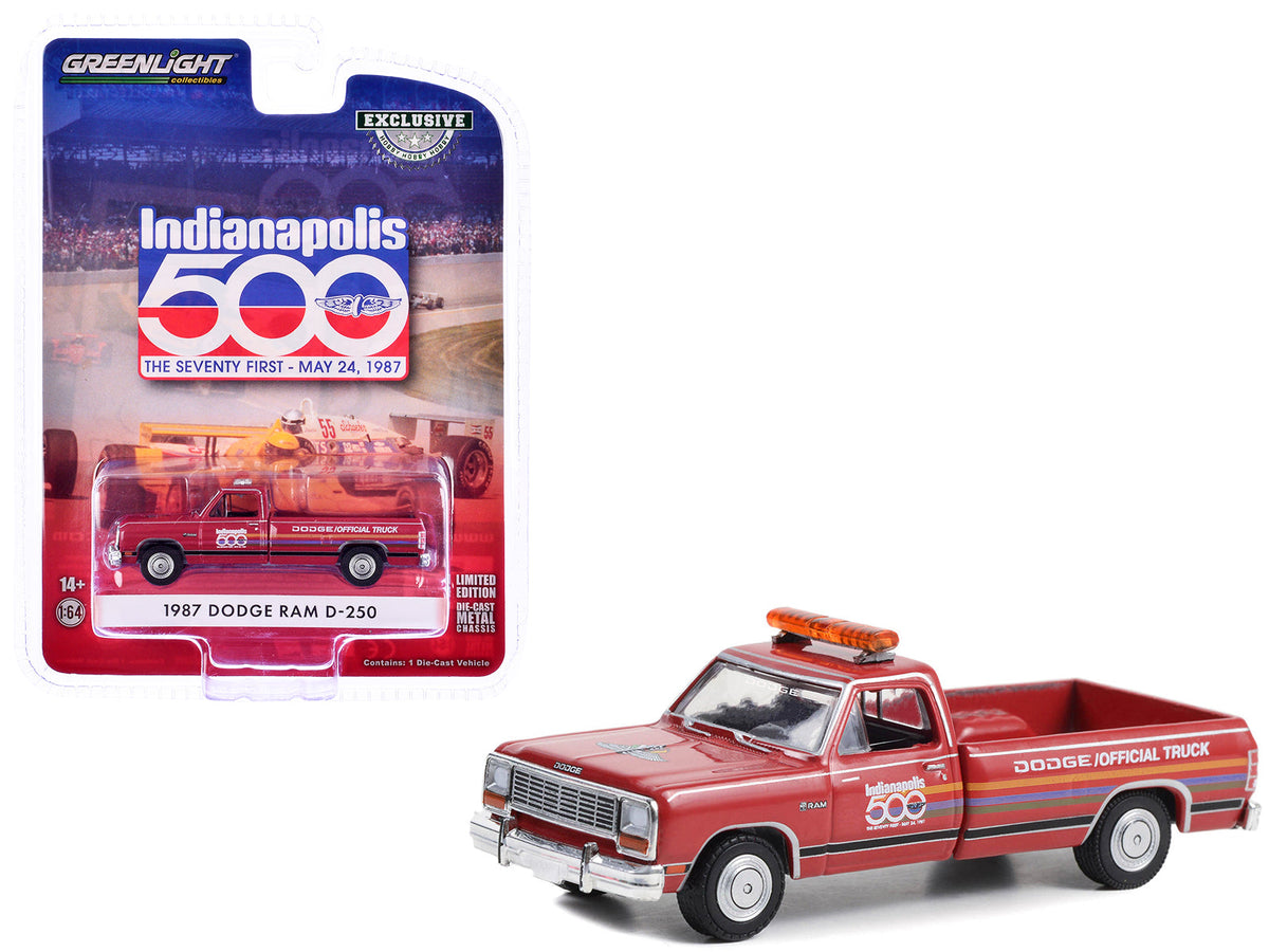 Rapid Vehicles 1987 Dodge Ram D-250 Pickup Truck "71st Annual Indianapolis 500 Mile Race Dodge...