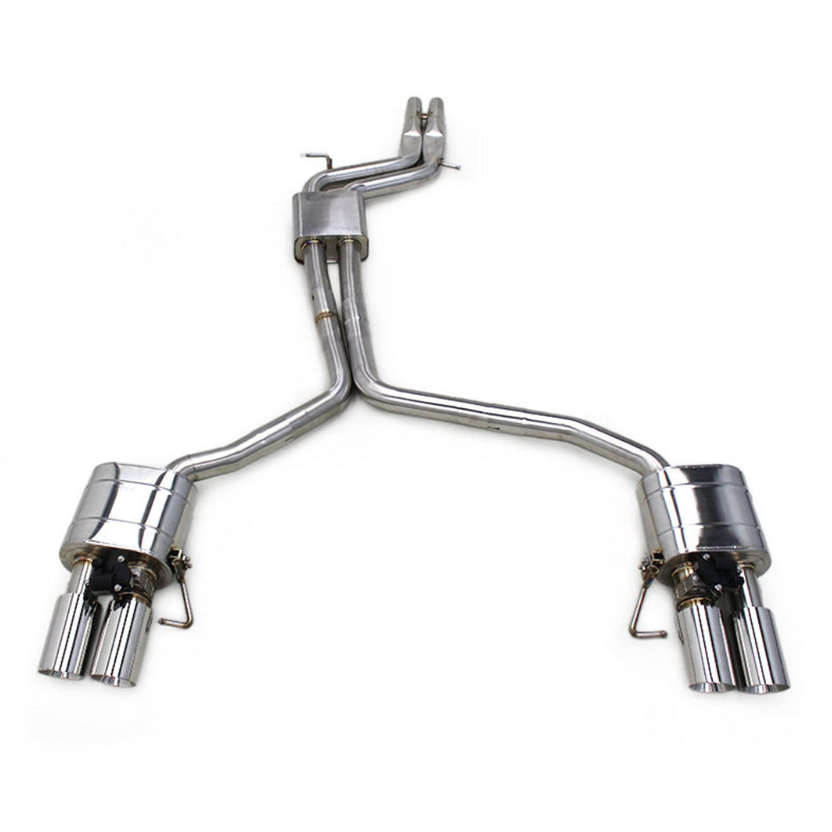 STRATEC SYSTEMS Stainless 304 Valved Catback Exhaust System for Audi RS4 RS5 B9 B9.5 2.9T - View 3