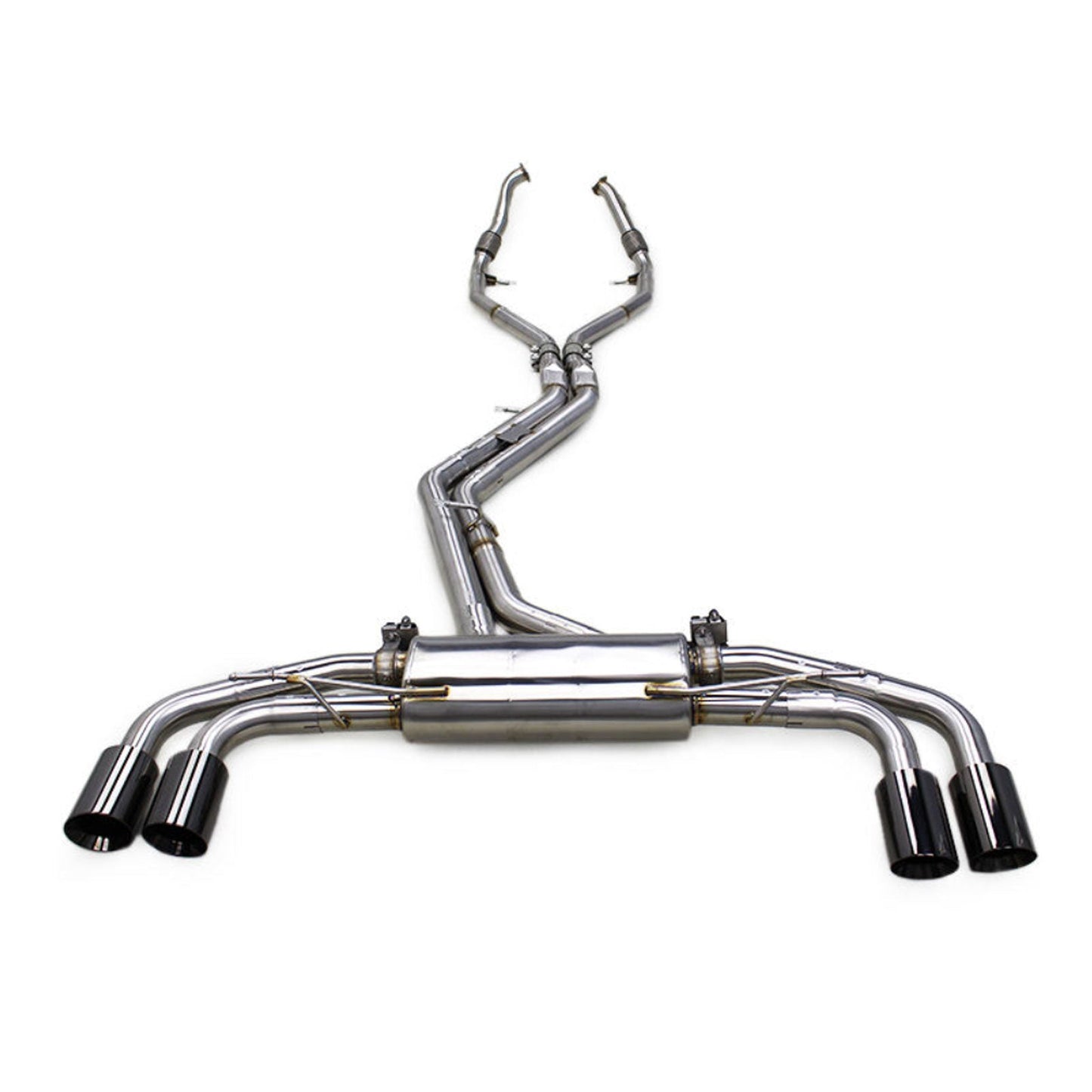 T304 Stainless Valved Catback Exhaust System for Audi Q8 RSQ8 4.0T