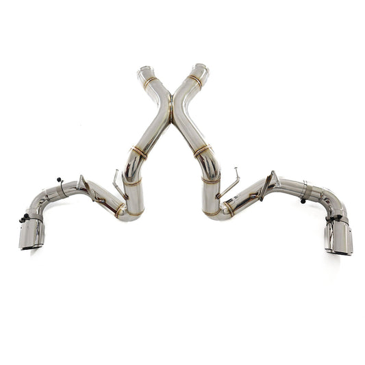 STRATEC SYSTEMS 304 Stainless Performance Catback Valved Exhaust System for McLaren 570S 570GT 620R