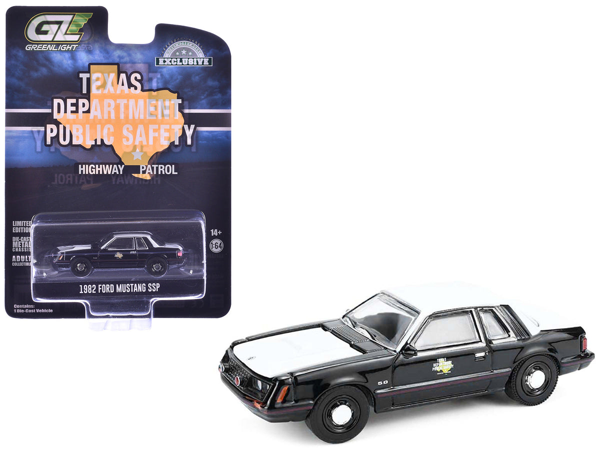 Rapid Vehicles 1982 Ford Mustang SSP "Texas Department of Public Safety Highway Patrol" Black...