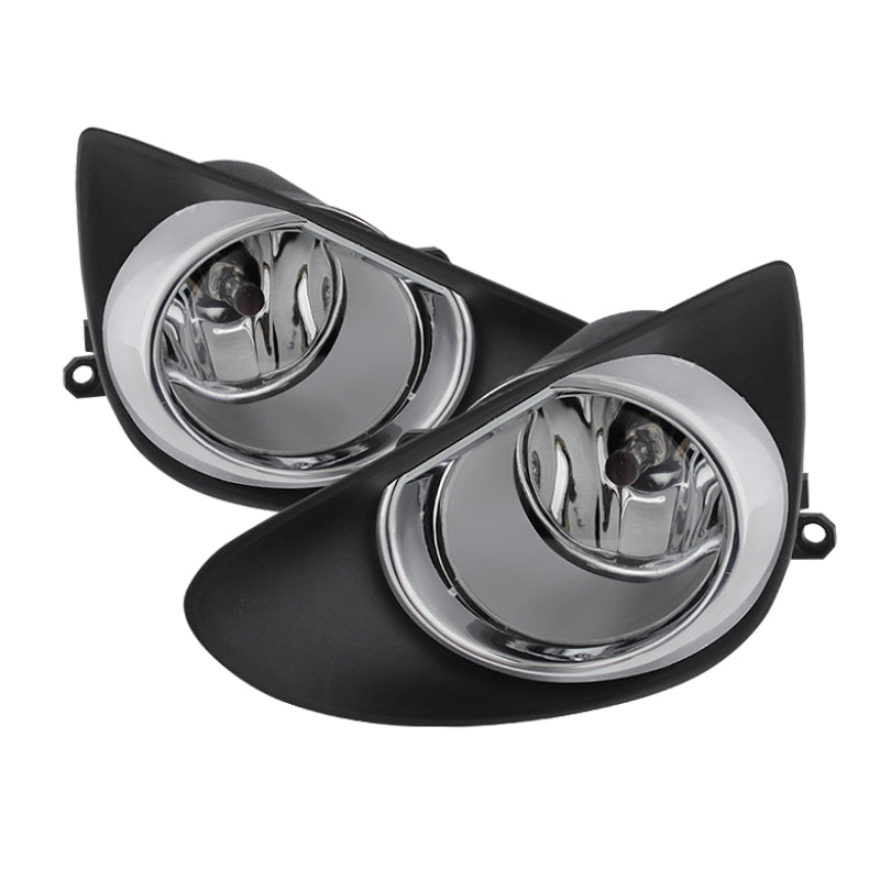 FR SPORT SPYDER Toyota Yaris 2012-2014 3/5DR OEM Style Fog Lights w/Switch Clear FL-TY2012-H-C...