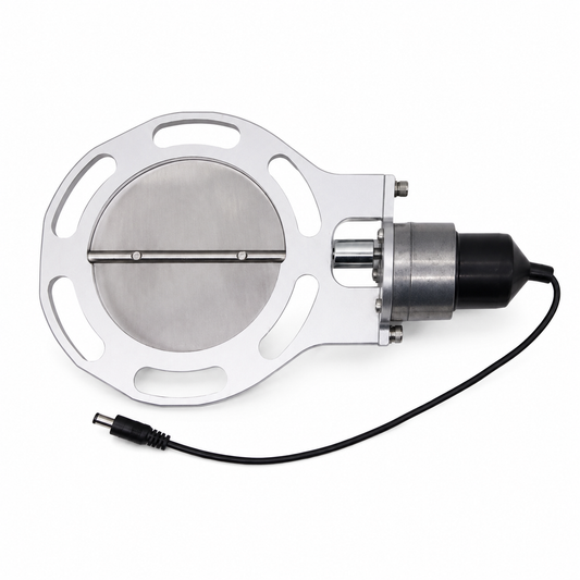 Granatelli Motor Sports Electronic Exhaust Cutout Kit 307540 - Stainless Steel Weld-In -4.00"