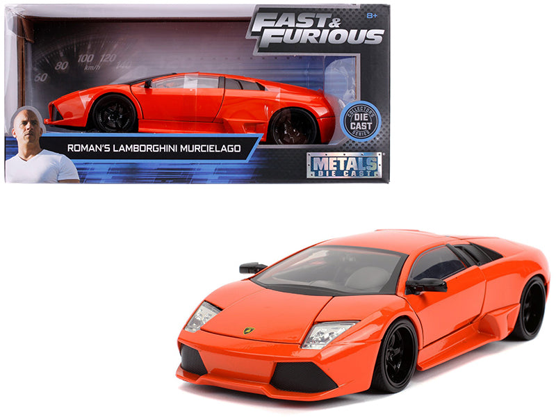 Rapid Vehicles Roman's Lamborghini Murcielago Orange "Fast & Furious" Movie 1/24 Diecast Model...
