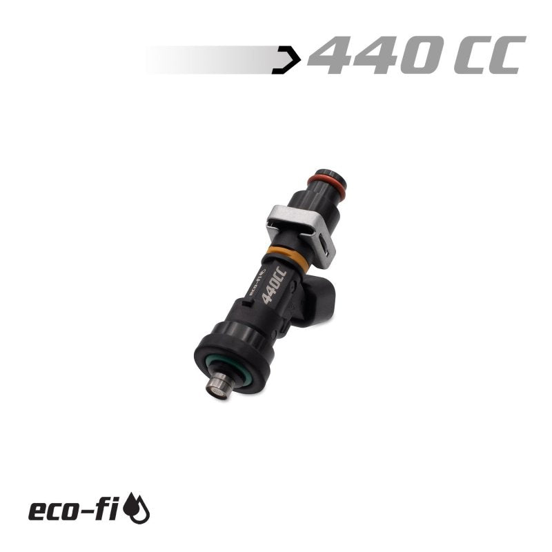 FR SPORT BLOX Racing Eco-Fi Street Injectors 440cc/min w/1/2in Adapter Honda B/D/H Series (Single...