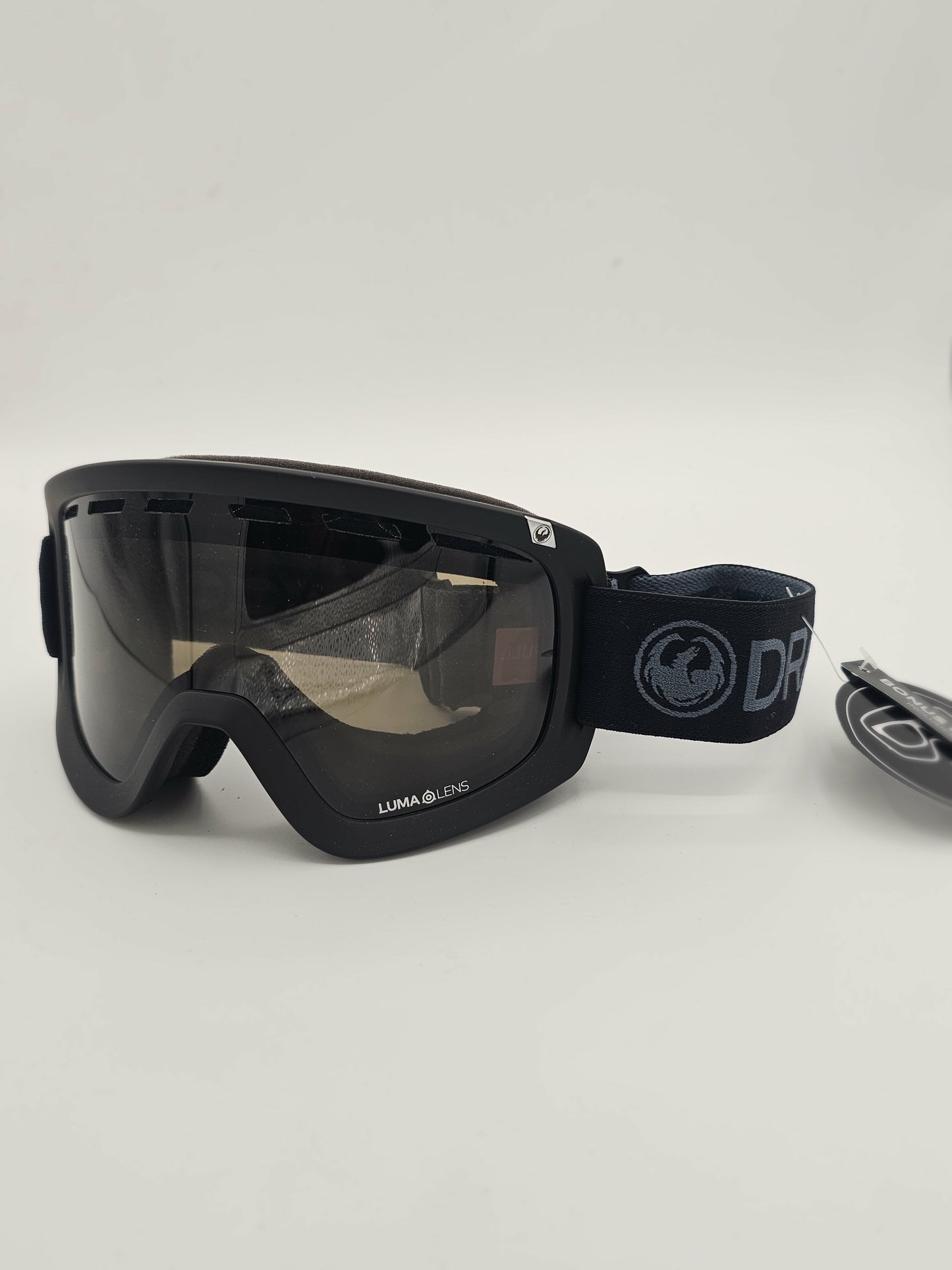DRAGON PXV Goggles LumaLens Bonus Lens Included D1-BLACKOUT/LLDKSMK+LLAMBER