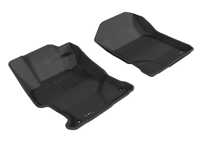 3D MAXpider 2012-2013 Honda Civic Kagu 1st Row Floormat - Gray L1HD04111501
