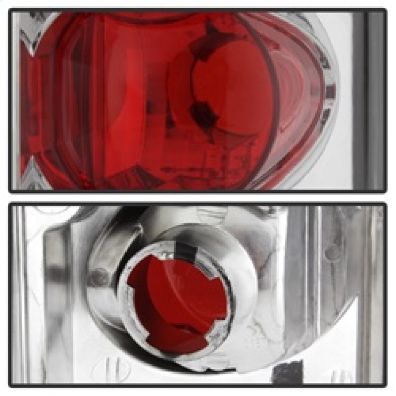 FR SPORT Spyder Ford F150 87-96/Ford Bronco 88-96 Euro Style Tail Lights Chrome ALT-YD-FF15089-C...