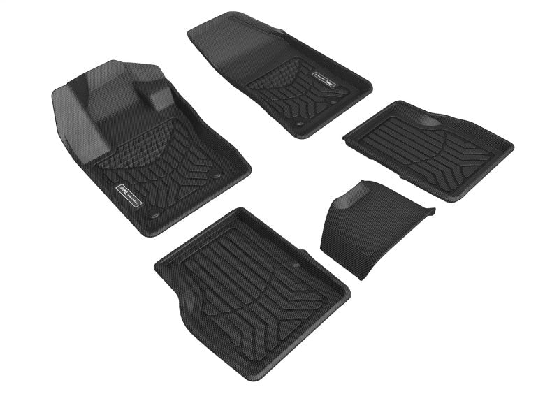 3D MAXpider 17-24 Jeep Compass Maxtrac Black R1 R2 A5JP01601809